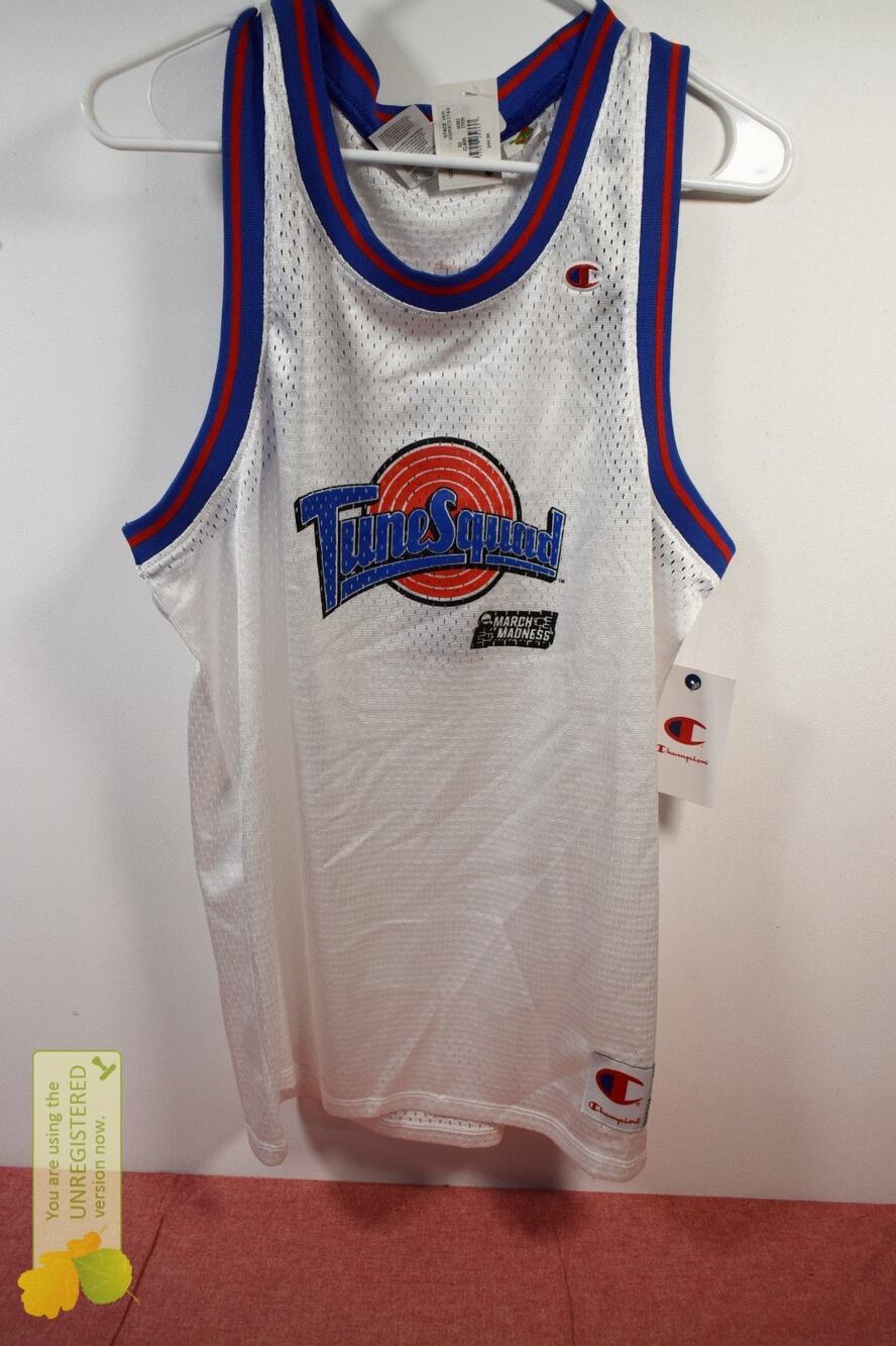 Champion Space Jam x NCAA March Madness Adult Bugs Bunny Jersey Medium